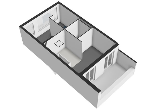 Floorplan - Jan Vrijmanstraat 196, 1087 MP Amsterdam